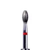 FG #379.023 Fine grit, Egg/Football diamond burs, 10/Pk