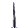 FG #701L Taper Fissure Crosscut Carbide Bur, Pack of 10 Burs